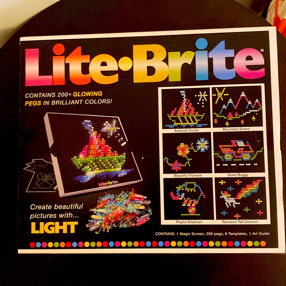 New! Lite-bright aka light bright toy